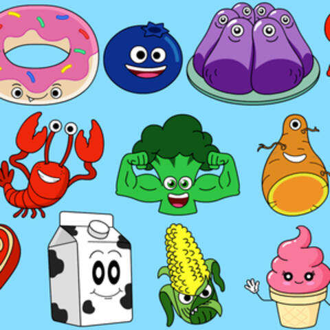 Fruit Names Nursery Rhyme