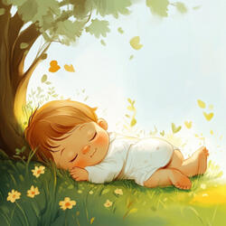 Peaceful Baby Eyes