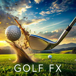 Golf Ball Putt Hits The Bottom Of Cup