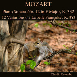 12 Variations on 'La belle Françoise', K. 353/300f: Var. XI. Adagio