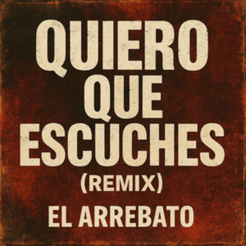 Quiero Que Escuches