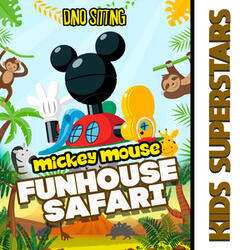 Dino Sitting - Mickey Mouse Dino Safari