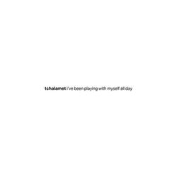 i've been playing with myself all day