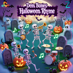 Den Bones Halloween Rhyme