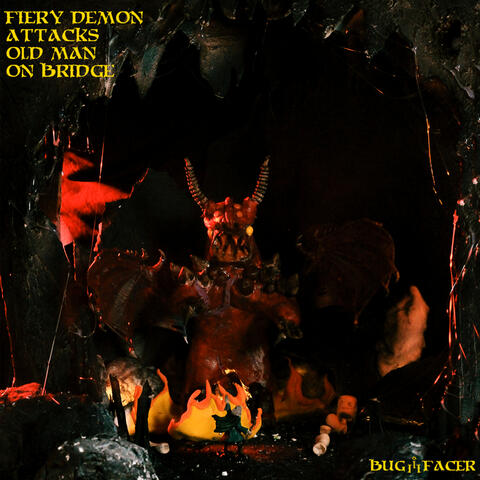Fiery Demon Attacks Old Man On Bridge