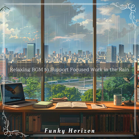 Relaxing BGM to Support Focused Work in the Rain