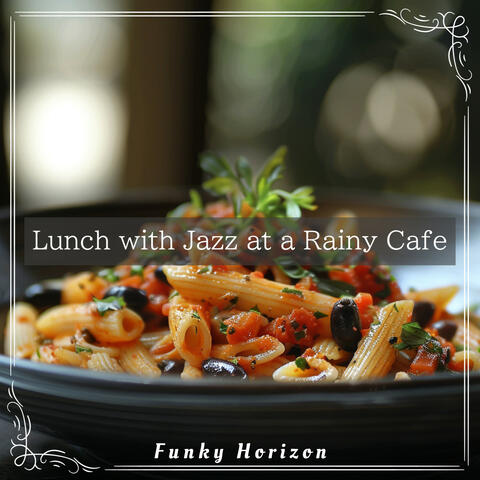 Lunch with Jazz at a Rainy Cafe