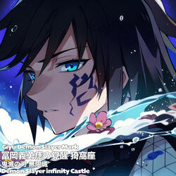 冨岡義勇痣の覚醒 猗窩座 鬼滅の刃 無限城 Giyu Demon Slayer Mark infinity Castle Movie