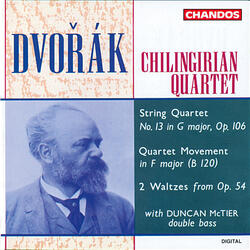 2 Waltzes, Op. 54, B. 105, 2 Waltzes, Op. 54, B. 105: 2 in D-Flat Major (version for string quartet)
