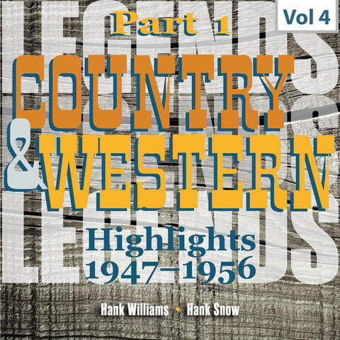 Country & Western. Part 1. Highlights 1947-1956. Vol. 4