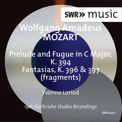 Prelude and Fugue in C Major, K. 394, Prelude & Fugue in C Major, K. 394