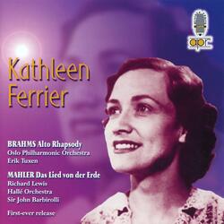 Das Lied von der Erde, Das Lied von der Erde: VIa. Der Abschied. Schwer