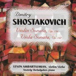 Viola Sonata in F Major, Op. 147, Viola Sonata in F Major, Op. 147: I. Moderato