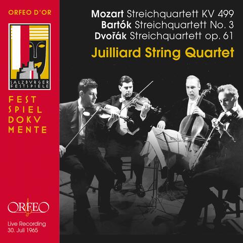 Mozart, Dvořák & Bartók: String Quartets (Live)