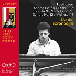 Piano Sonata No. 7 in D Major, Op. 10 No. 3, Piano Sonata No. 7 in D Major, Op. 10 No. 3: III. Menuetto. Allegro (Live)