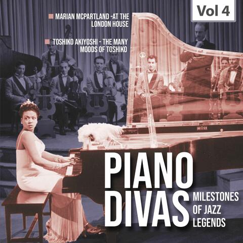 Milestones of Jazz Legends: Piano Divas, Vol. 4