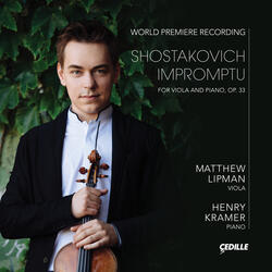 Impromptu for Viola and Piano, Op. 33, Impromptu for Viola & Piano, Op. 33