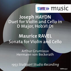 Sonata for Violin & Cello, M. 73, Sonata for Violin & Cello, M. 73: I. Allegro
