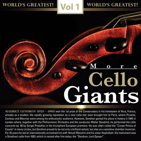 More Cello Giants, Vol. 1