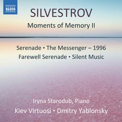2 Dialogues with Postscript (Version for Piano & String Orchestra), 2 Dialogues with Postscript (Version for Piano & String Orchestra): No. 3, Morning Serenade
