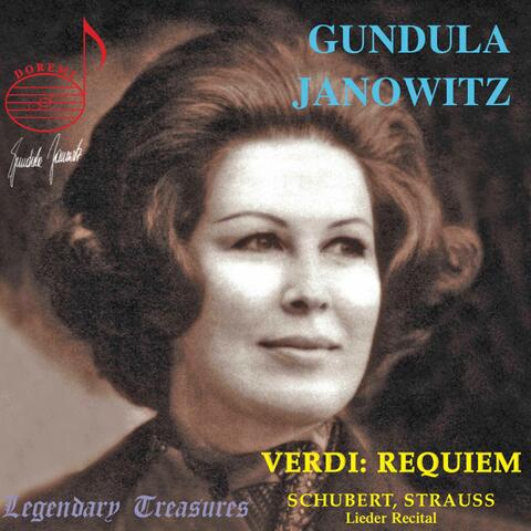 Gundula Janowitz, Vol.1: Verdi Requiem with Karajan, Lieder (Live)
