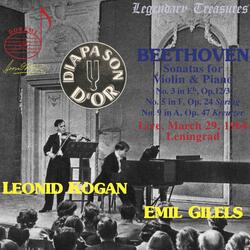 Violin Sonata No. 3 in E-Flat Major, Op. 12 No. 3, Violin Sonata No. 3 in E-Flat Major, Op. 12 No. 3: III. Rondo. Allegro molto (Live)