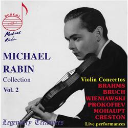 Violin Concerto No. 2 in G Minor, Op. 63, Violin Concerto No. 2 in G Minor, Op. 63: III. Allegro, ben marcato (Live)