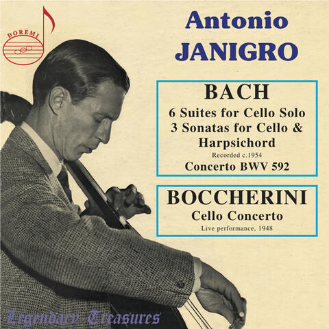 Antonio Janigro, Vol. 1: Bach & Boccherini