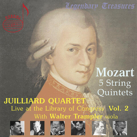 Juilliard Quartet, Vol. 2: Live at Library of Congress – Mozart Quintets