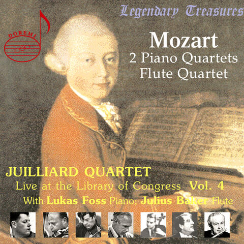 Juilliard Quartet, Vol. 4: Live at Library of Congress – Mozart Quartets