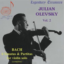 Violin Sonata No. 1 in G Minor, BWV 1001, Violin Sonata No. 1 in G Minor, BWV 1001: III. Siciliano