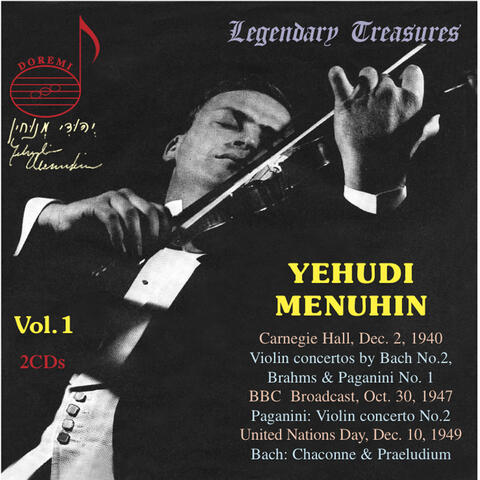 Yehudi Menuhin, Vol. 1: 1940 Carnegie Hall Concert (Live)