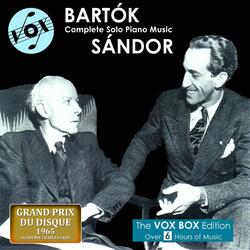 3 Studies, Op. 18, BB 81, 3 Studies, Op. 18, Sz. 72
