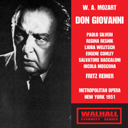 Don Giovanni, K. 527, Act II, Don Giovanni, K. 527, Act II: Da qual tremore insolito