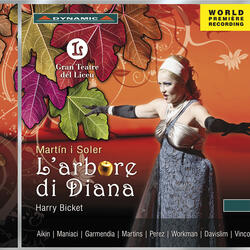 L'arbore di Diana, Act II Scene 17, Act II Scene 17: Di temer cessate (Amore)