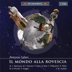 Il mondo alla rovescia, Act II, Act II: Recitative: Avanzate (Ajutanta)