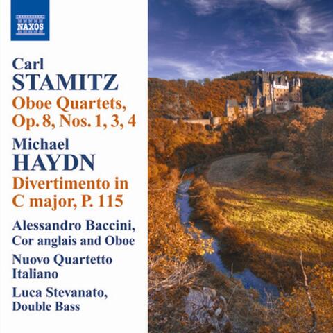 Stamitz, C.: Oboe Quartets, Op. 8, Nos. 1, 3, 4 / Haydn, M.: Divertimento in C Major