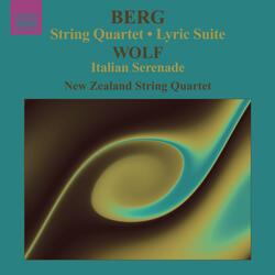 String Quartet, Op. 3, II. Massige Viertel