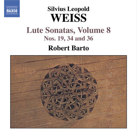 Weiss, S.L.: Lute Sonatas, Vol.  8  - Nos. 19, 34, 36
