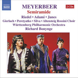 Semiramide riconosciuta, Act I: Introduction and Recitative: Dall'Olimpo a noi scendete (Chorus, Sibari, Semiramide, Tamiri)