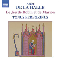 Le jeu de Robin et de Marion (The Play of Robin and Marion), Scene 5: Marion sees off the Knight, her friends roll up …