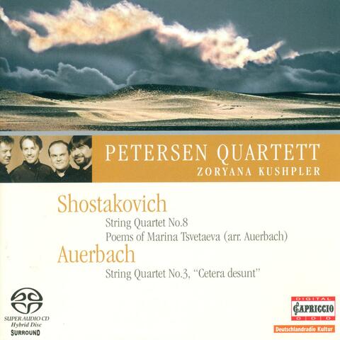 Shostakovich, D.: String Quartet No. 8 / 6 Verses / Auerbach, L.: Sonnet for String Quartet No. 3