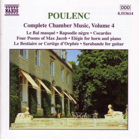 Poulenc: Bal Masque (Le) / Rapsodie Negre / Elegie