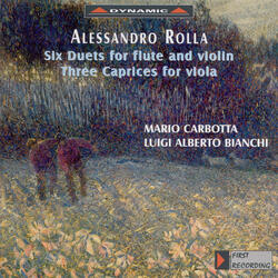 3 Esercizi (Capricci) for Viola, BI 311, 313, 314, Capriccio No. 1