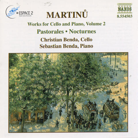 Martinu: Works for Cello and Piano, Vol.  2