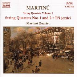 String Quartet No. 2, H. 150, Moderato (Andante) - Allegro vivace