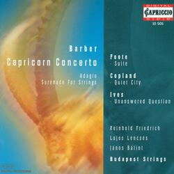 Serenade, Op. 1 (version for string orchestra), III. Dance: Allegro giocoso