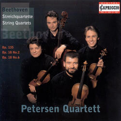 String Quartet No. 2 in G Major, Op. 18 No. 2, III. Scherzo: Allegro