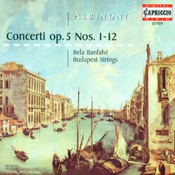 Concerto a 5 in B-Flat Major, Op. 5, No. 1, II. Adagio