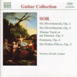 6 Short Pieces, Op. 5, No. 3. Menuet